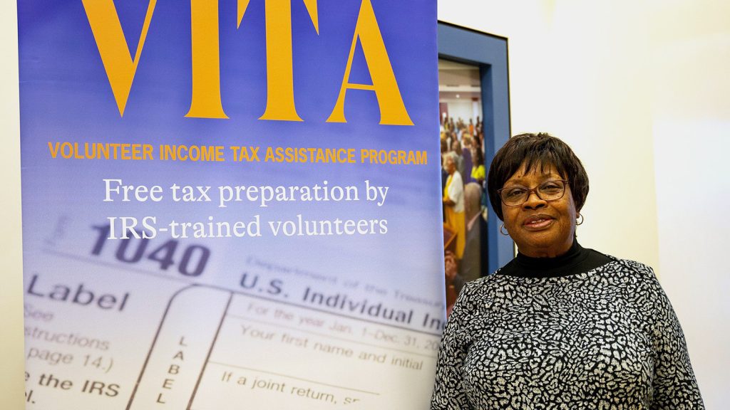 Alice Braswell has been a volunteer with United Way of Greater Atlanta’s VITA program for 25 years, helping thousands of people file their taxes for free.