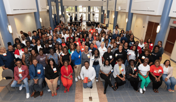 Group photo of mentors and presenters from AAP's 5th Annual day of Service