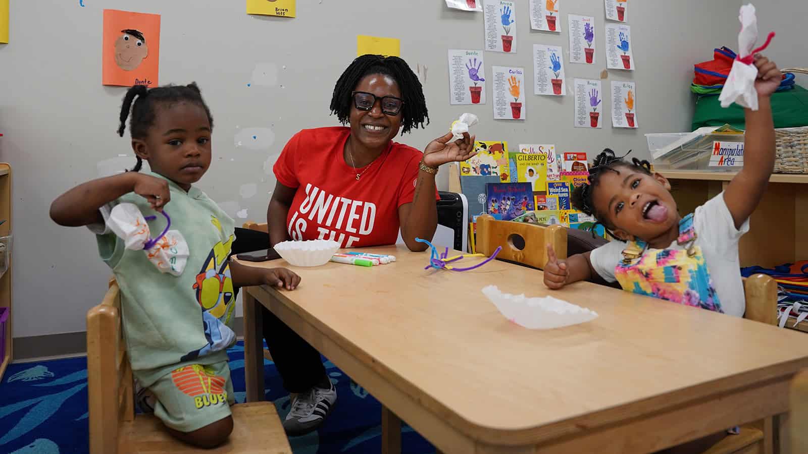 YPL volunteered at United Way partner Sheltering Arms as a part of their kickoff leadership retreat